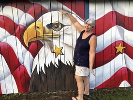 Barn - Century old barn - ohio - Pamela Kellough Murals